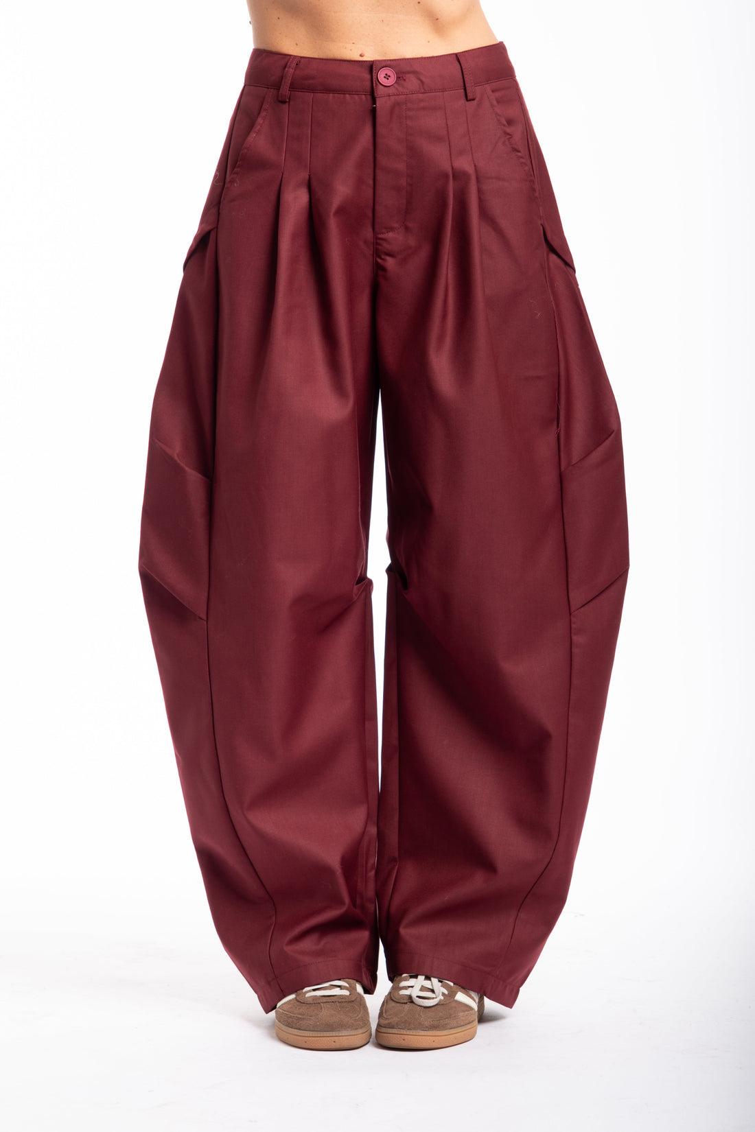 Pantalone mon amour bordeaux