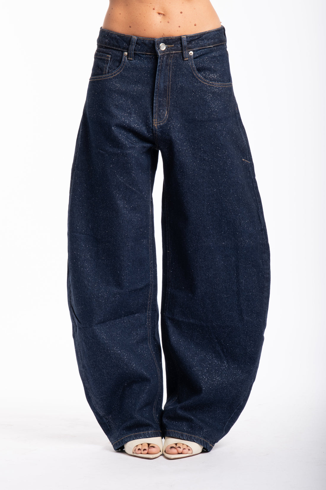 Jeans ballon glitter