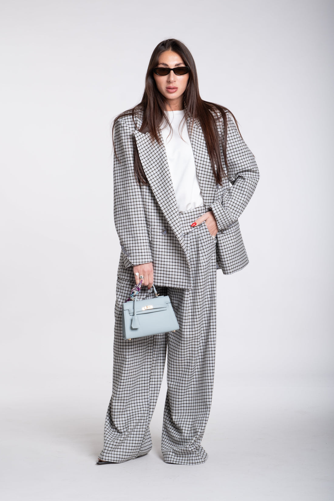 Tailleur Lumina quadretti